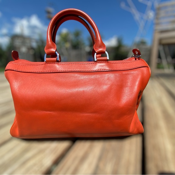 Longchamp Orange Boston Bag - Picture 2 of 11